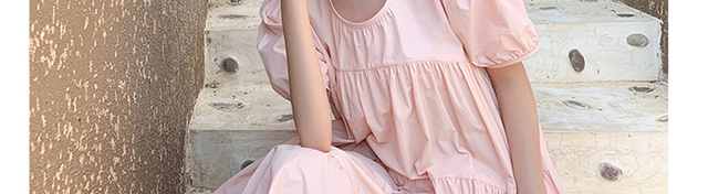 2115 Sukienka ciążowa krótki rękaw lato - Plus Size, łatwe dopasowanie, luźny i stylowy design dla przyszłych mam - Wianko - 22