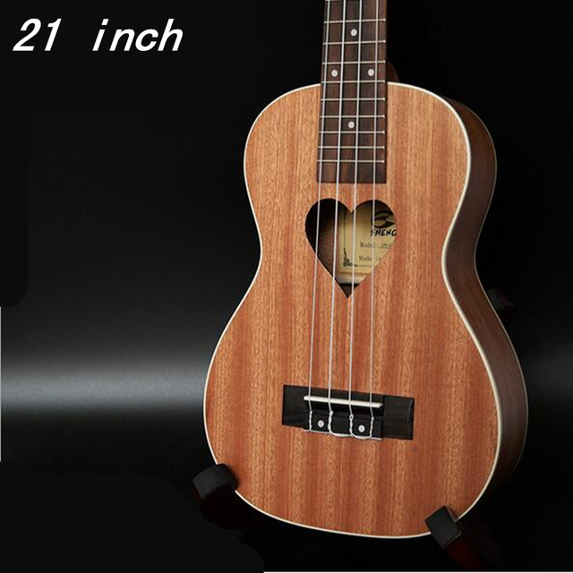 Akustyczna elektryczna Ukulele SevenAngel 23 Cal hawajska Mini gitara 4 struny Ukelele sapele z Pickup EQ - Wianko - 18