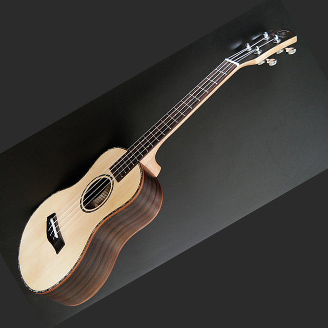 Akustyczna elektryczna Ukulele SevenAngel 23 Cal hawajska Mini gitara 4 struny Ukelele sapele z Pickup EQ - Wianko - 32