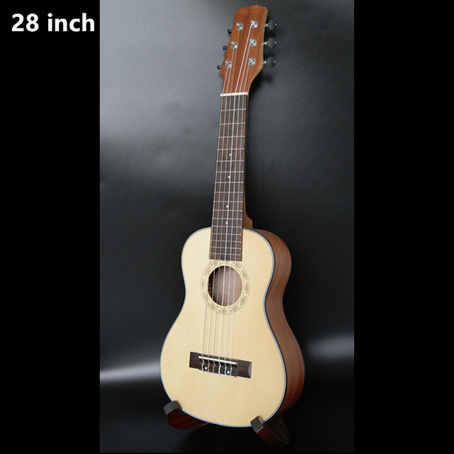 Akustyczna elektryczna Ukulele SevenAngel 23 Cal hawajska Mini gitara 4 struny Ukelele sapele z Pickup EQ - Wianko - 21