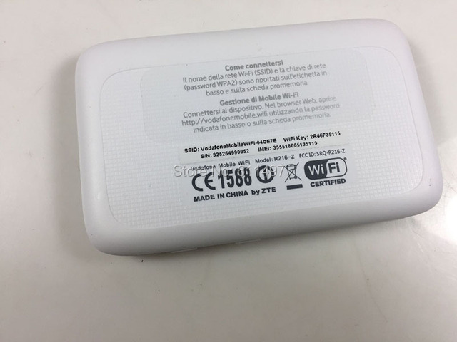 ZTE Vodafone R216 R216-Z 4G Router WiFi 150 mb/s - Odblokowany, mobilny hotspot z kieszonkowym dostępem do Wi-Fi + 2 anteny - Wianko - 6