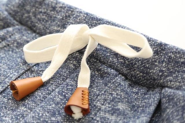 Zimowe dziecięce spodnie BibiCola z elastycznym pasem legginsy aksamitne - Wianko - 7