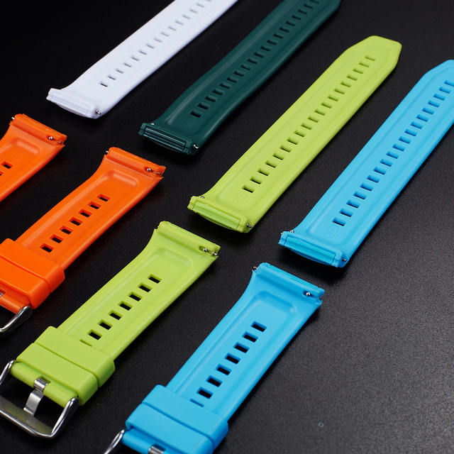 Pasek zespół do zegarka Huawei GT 2e - stylowy, wykonany z silikonowego TPU, jednolity kolor - Wianko - 4