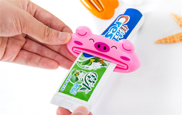 Wyciskacz pasty do zębów dla łazienki i kuchni z uroczo zwierzęcym designem - Wianko - 8