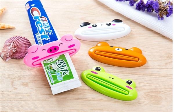 Wyciskacz pasty do zębów dla łazienki i kuchni z uroczo zwierzęcym designem - Wianko - 6