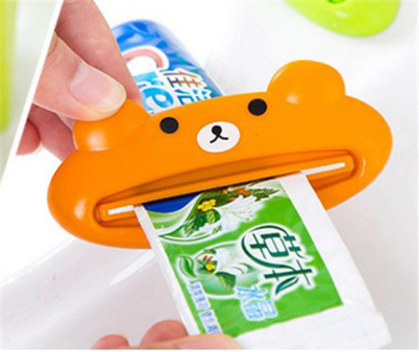 Wyciskacz pasty do zębów dla łazienki i kuchni z uroczo zwierzęcym designem - Wianko - 2