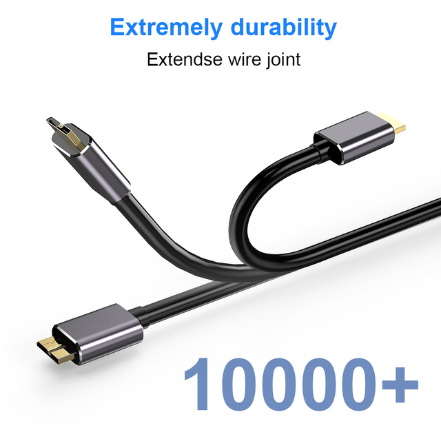 Kabel zewnętrzny USB Micro B do SSD Sata Samsung USB 3.0 - Wianko - 6