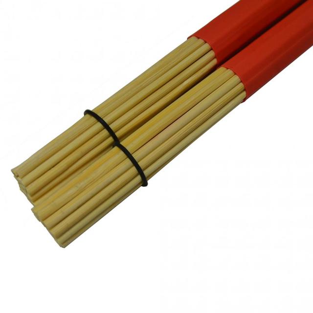 Miotełki do perkusji IRIN 40cm - trwałe bambusowe pręty, pokryte gumą, kolor czarny/niebieski, dla Jazz Folk i ćwiczeń - Wianko - 17