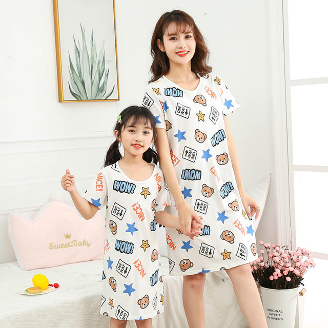 Ubrania dla mamy i córki - sukienka, pasujące stroje dla całej rodziny - Wianko - 8