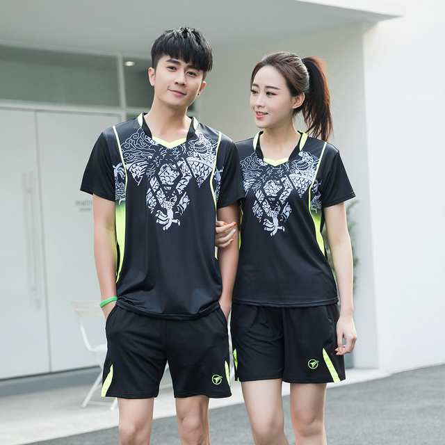Bezpłatne drukowanie nowy Quick Dry tenisowe koszulki sportowe dla kobiet i mężczyzn - Wianko - 3
