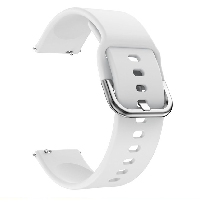 Miękki silikonowy pasek zegarka 20mm do Samsung Galaxy 42mm, biegów S2, bip, inteligentne opaski Watchband - Wianko - 10