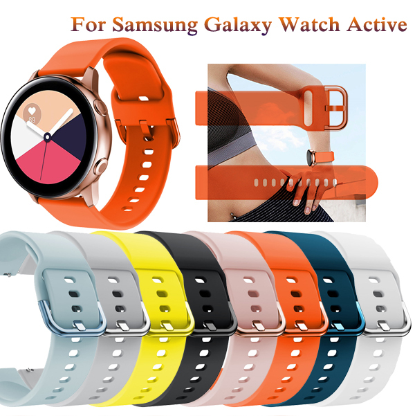 Miękki silikonowy pasek zegarka 20mm do Samsung Galaxy 42mm, biegów S2, bip, inteligentne opaski Watchband - Wianko - 3