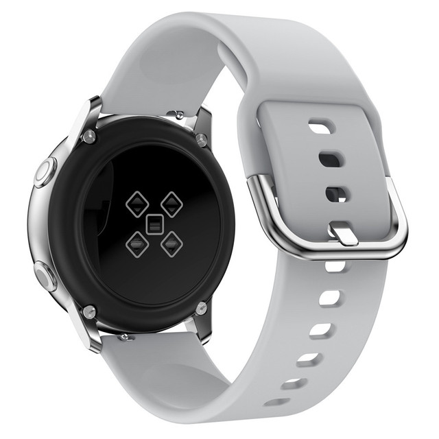 Miękki silikonowy pasek zegarka 20mm do Samsung Galaxy 42mm, biegów S2, bip, inteligentne opaski Watchband - Wianko - 30