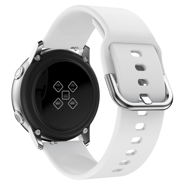 Miękki silikonowy pasek zegarka 20mm do Samsung Galaxy 42mm, biegów S2, bip, inteligentne opaski Watchband - Wianko - 5