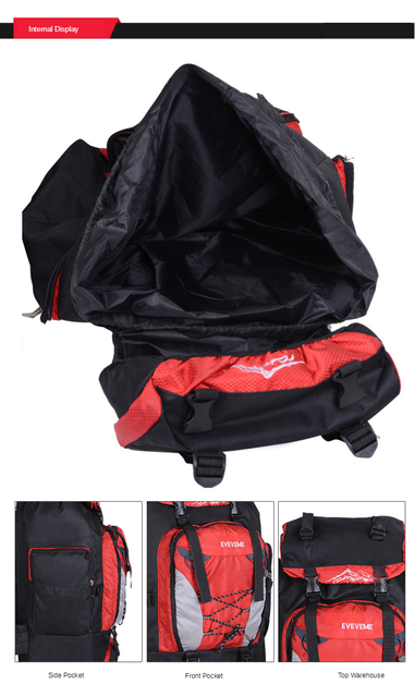 Plecak wielofunkcyjny 80L SAC a Dos Travel - ultralekki, nylonowy, dla mężczyzn i kobiet, idealny na wypoczynek na świeżym powietrzu i sporty alpinistyczne - Wianko - 11