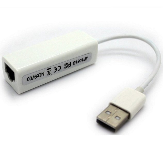 Adapter sieci Ethernet 10/100Mbps USB do RJ45 - karta sieciowa Lan kompatybilna z Win98/ME/2000/XP/VISTA - Wianko - 4