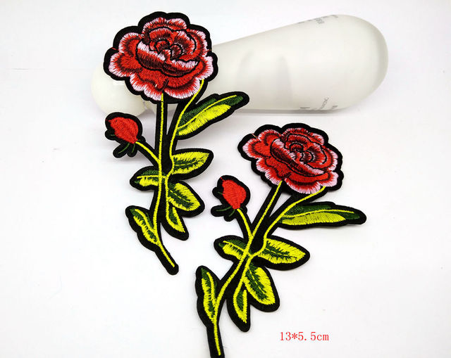 Patcher MIX4 haftowane żelazko na plastry - kwiaty, ptaki, odznaki aplikacje sukienki dekoracyjne, akcesoria do szycia, odzież ślubna - Wianko - 9
