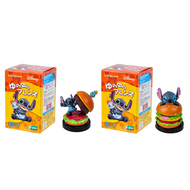 Mini figura trąbka Stitch z niespodzianką - model z rysunku animowanego Lilo i Stitch, zabawka dla dzieci - Wianko - 4