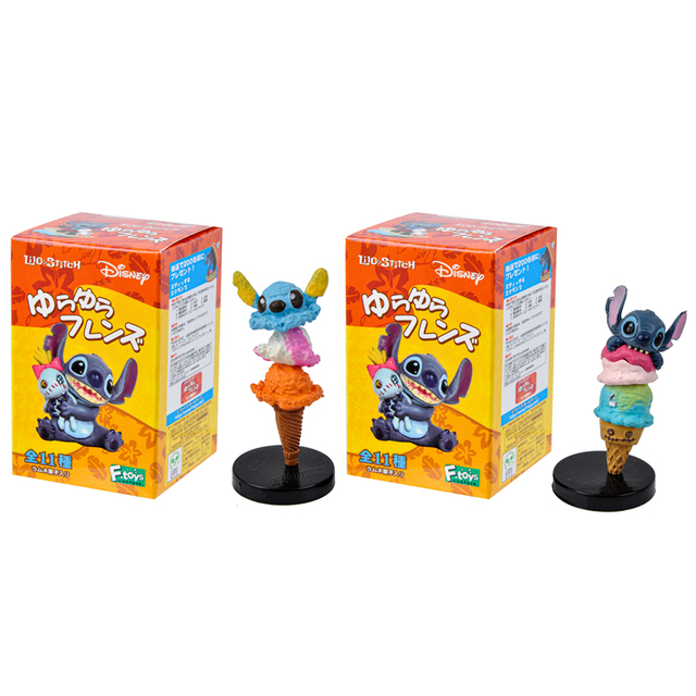 Mini figura trąbka Stitch z niespodzianką - model z rysunku animowanego Lilo i Stitch, zabawka dla dzieci - Wianko - 2