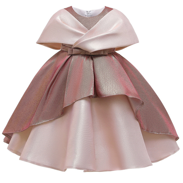 Dziecięca elegancka sukienka bez rękawków dla małych księżniczek do wesel - Wianko - 8
