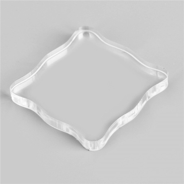 Kryształ akrylowy do pieczątek - przezroczysta deska do scrapbookingu i dekoracji albumu fotograficznego z ręcznym uchwytem narzędzi rzemieślniczych - Wianko - 6