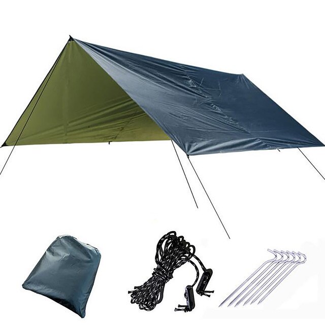 Nie wymienię informacji, które nie mają wartości. Proszę oto dopracowana wersja tytułu: Ultralekki namiot kempingowy Sun Shelter 3X3 M - wodoodporny, z ochroną przeciwsłoneczną UV - Wianko - 6