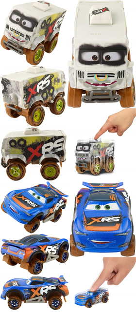 Samochód Disney Pixar Cars 3 XRS - Zygzak McQueen z metalowymi kołami do jazdy po błocie - zabawka dla dzieci - Wianko - 5