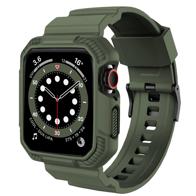 Opaska na zegarek VIOTOO 41mm i 45mm z etui ochronnym - Apple Watchband 45mm 44mm 42mm - seria 7 6 5 - Wianko - 18