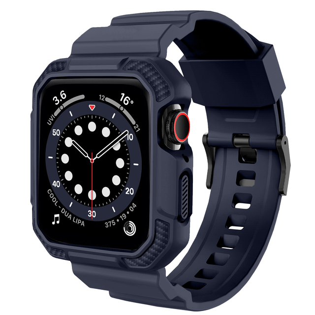 Opaska na zegarek VIOTOO 41mm i 45mm z etui ochronnym - Apple Watchband 45mm 44mm 42mm - seria 7 6 5 - Wianko - 3