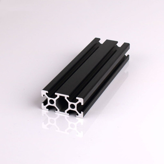 Dowolne wycinanie 100-600mm, profil aluminiowy czarny, europejski profil liniowy - Wianko - 5