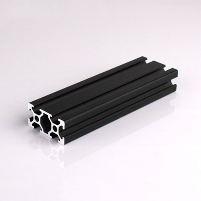 Dowolne wycinanie 100-600mm, profil aluminiowy czarny, europejski profil liniowy - Wianko - 3