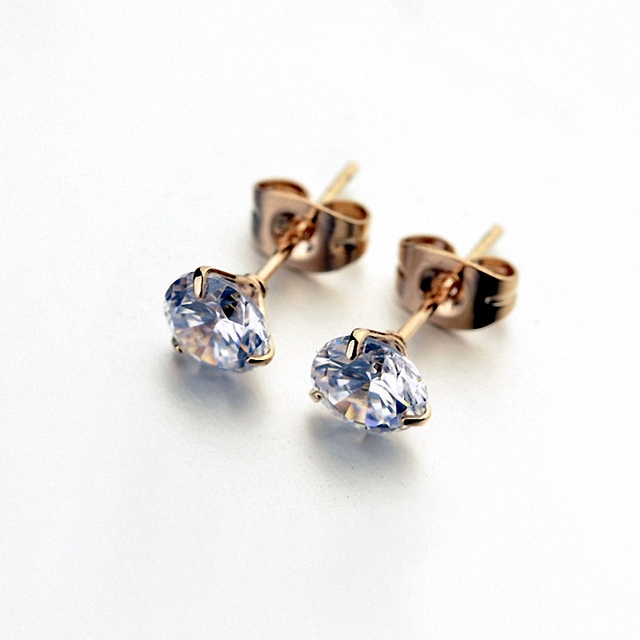 Obrączki ślubne - Marka TongKwok, pierścionki symulowane z perłą dla kobiet, różowe złoto, austriacki kryształ najwyższej jakości (RG93137Rose) - Wianko - 5