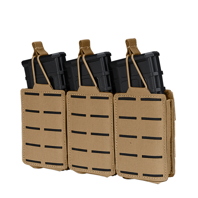 Etui Mag Triple Mag Carrier MOLLE Military Airsoft IDOGEAR Tactical LSR 556 - woreczki - Wianko - 8