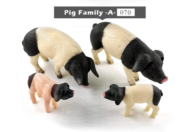 Symulacja różnych zwierząt - figurki dziecięce: kurczak, kaczka, świnia, krowa, owca, koń, królik, koala, kangur - Wianko - 17