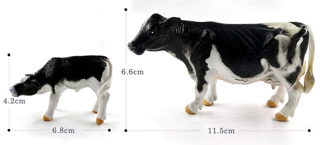 Symulacja różnych zwierząt - figurki dziecięce: kurczak, kaczka, świnia, krowa, owca, koń, królik, koala, kangur - Wianko - 23