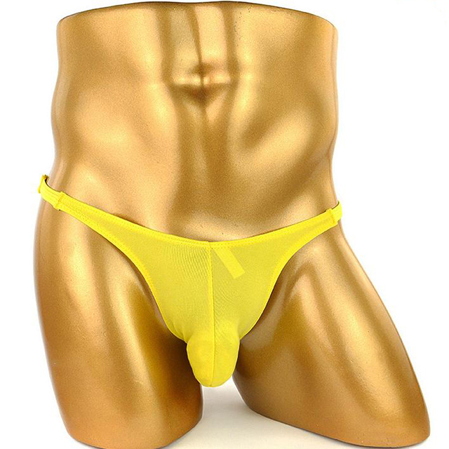 Męskie bikini z mikroskopijnym schowkiem na penisze w postaci spodni, stringów i spódniczek o niskim rozkroju, idealne do plażowania i prezentacji - Wianko - 7
