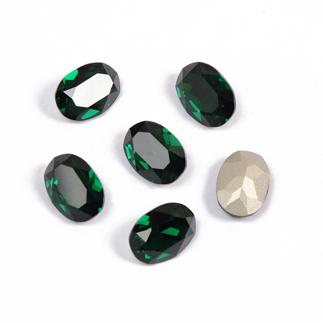 Szkło kryształowe K9 4310 owalny kamień z kategorii Kryształy górskie - Wianko - 3