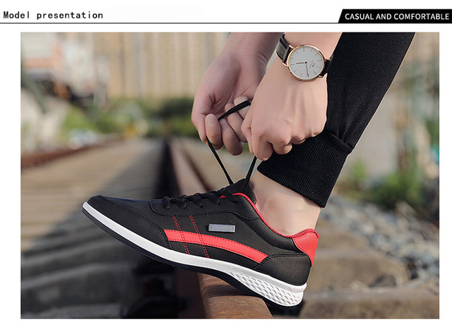 Męskie lekkie buty sportowe do biegania adidasy Walking Casual, antypoślizgowe, oddychające, czarne, duże rozmiary 38-48 - Wianko - 18