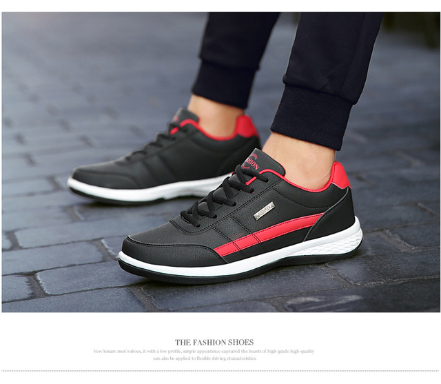 Męskie lekkie buty sportowe do biegania adidasy Walking Casual, antypoślizgowe, oddychające, czarne, duże rozmiary 38-48 - Wianko - 16