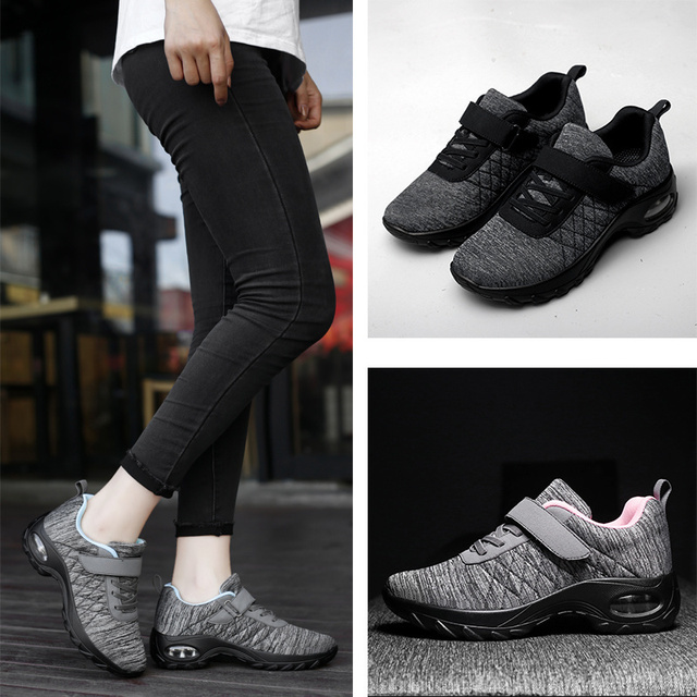 Nowe damskie buty tenisowe 2021 – sportowe adidasy platforma na koturnie, podnoszące wysokość i zapewniające wygodę - Wianko - 21