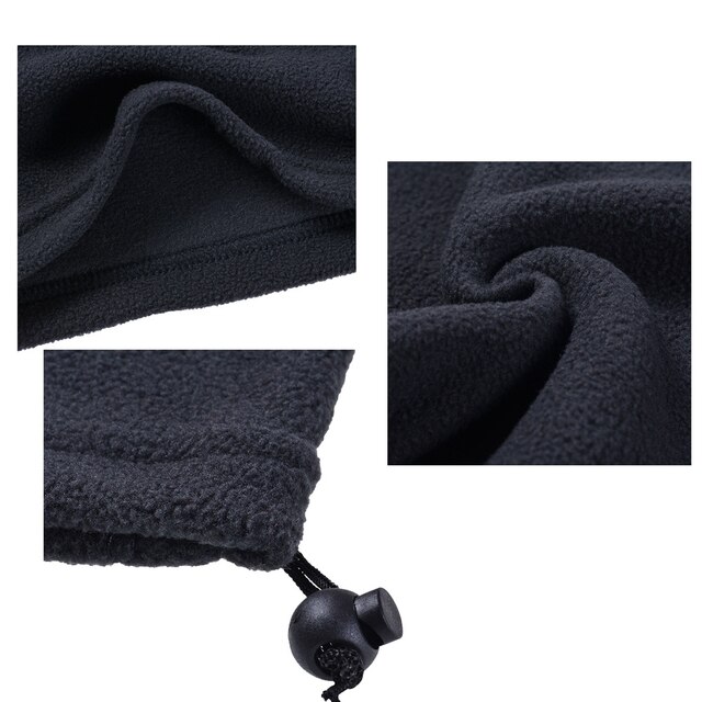 Unisex termiczny polarowy szalik Beanie Ski Snood - Wianko - 4