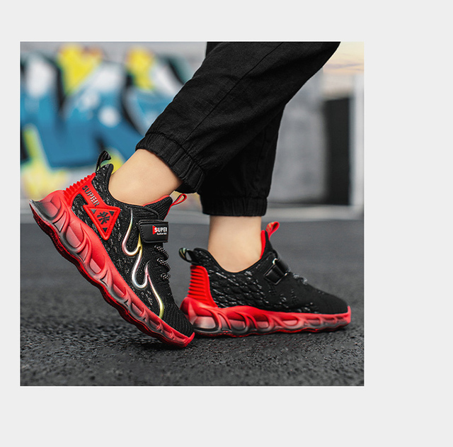 Nowe dziecięce trampki sportowe Sneakers dla chłopców i dziewcząt, letnie buty do biegania z koszem - Wianko - 24