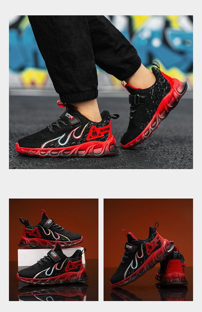 Nowe dziecięce trampki sportowe Sneakers dla chłopców i dziewcząt, letnie buty do biegania z koszem - Wianko - 22