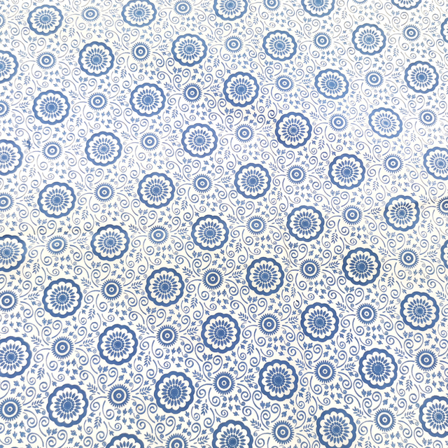Ceramiczny papier transferowy kolorowy z motywem papierowym - niebiesko-biała naklejka o wymiarach 54x37cm - Wianko - 11