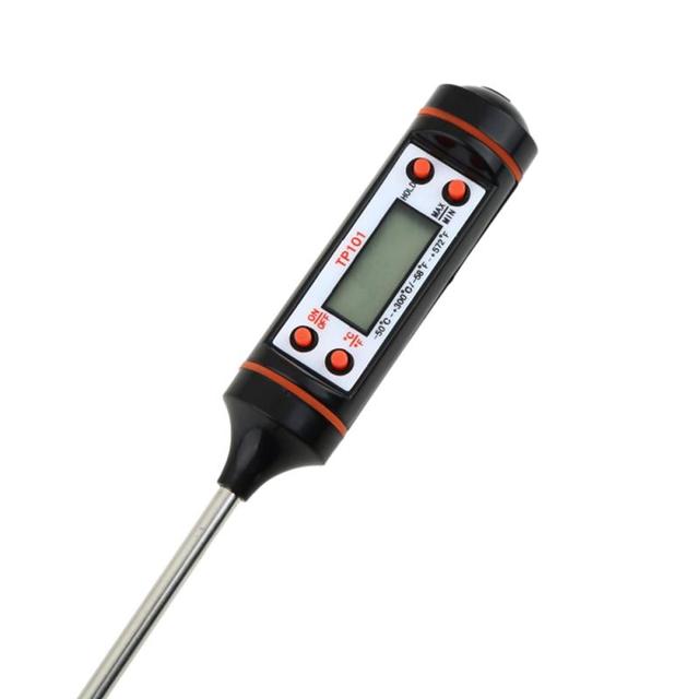 Nowy cyfrowy termometr kuchenny do domu 2021 - wysokiej jakości, idealny do pomiaru temperatury żywności i mięsa na grillu - Wianko - 6
