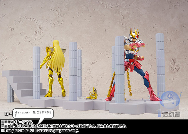 Figurka kolekcjonerska Phoenix Ikki Seiya Model 10CM Bandai D.D. Panorama - oryginalny produkt z serii Saint Seiya - Wianko - 6