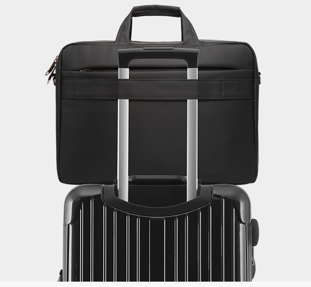 Duża męska torba podróżna biznesowa na laptopa Messenger - Wianko - 12
