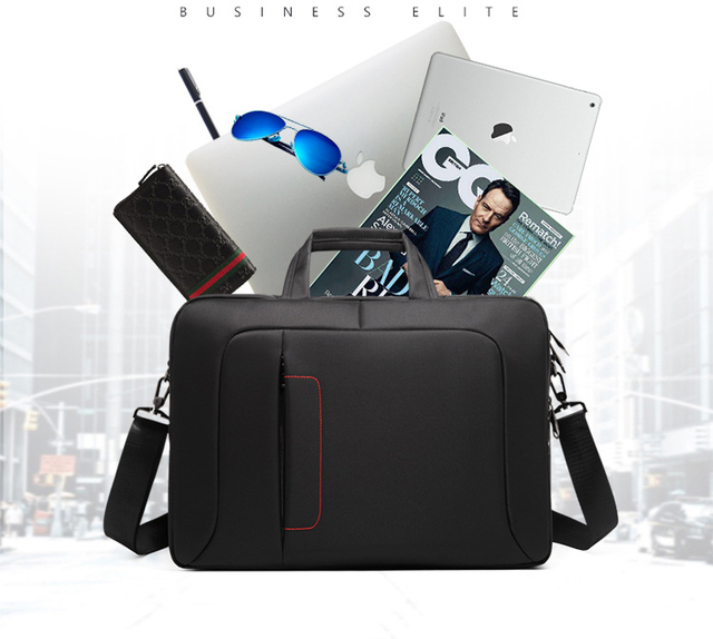 Duża męska torba podróżna biznesowa na laptopa Messenger - Wianko - 4