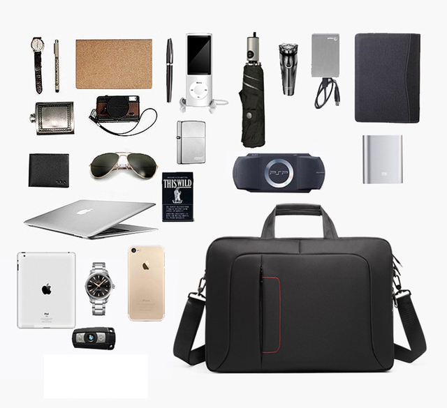 Duża męska torba podróżna biznesowa na laptopa Messenger - Wianko - 13