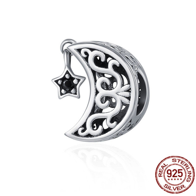 Wisiorek 925 srebro z koralikami charms of ley dla oryginalnej bransoletki Pandora DIY biżuteria, zwierzęce i pary - Wianko - 28